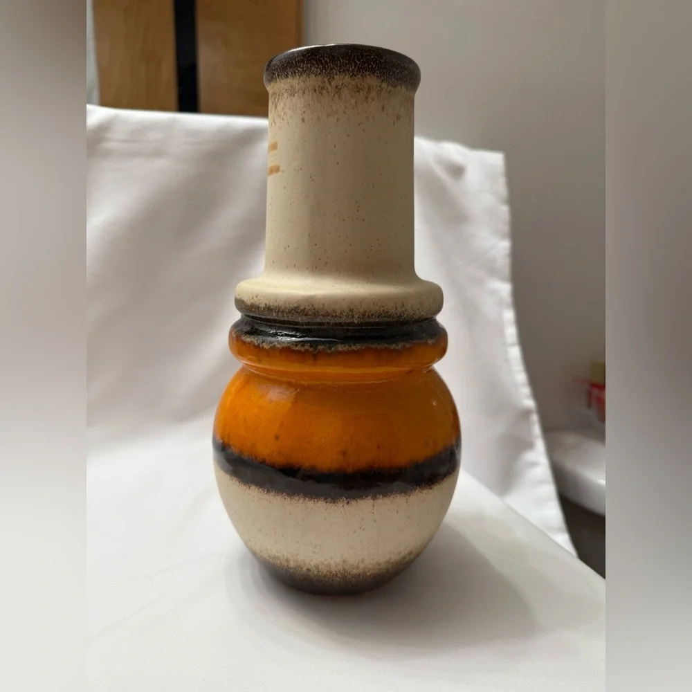 Krug Keramik Scheurich 1960s - 1970s ~Vase 428-26 ~ West Germany Vintage